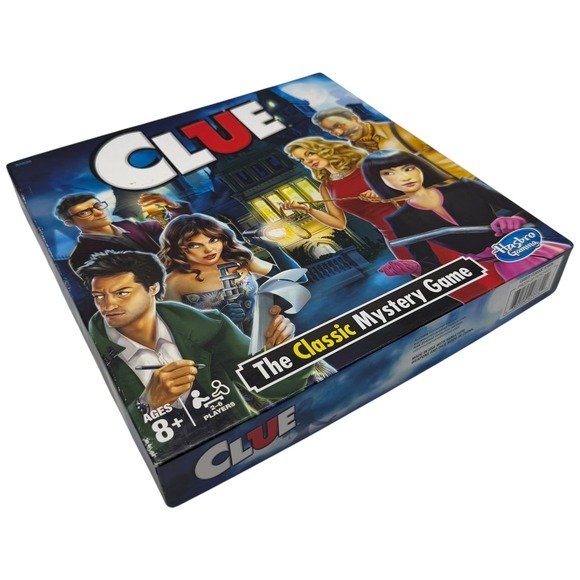 Hasbro Gaming Other - Hasbro Clue The Classic Mystery Board Game A5826 Complete 2018 Edition